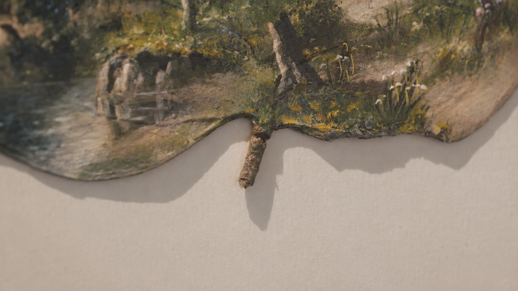mama - william eustace gum leave paintings